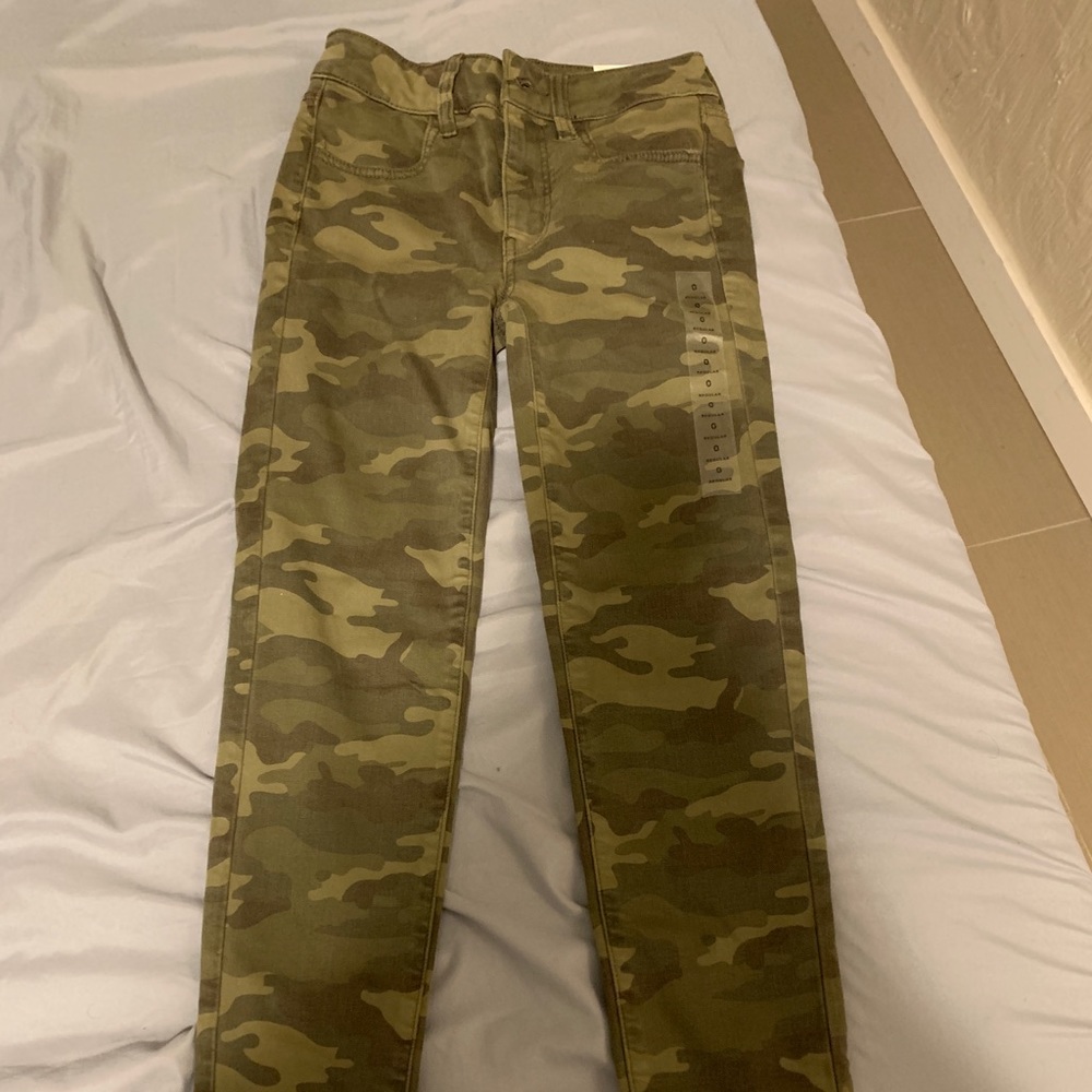 American eagle army high waisted Jeggings